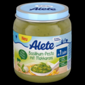 Rossmann Alete Menü Basilikum-Pesto mit Makkaroni