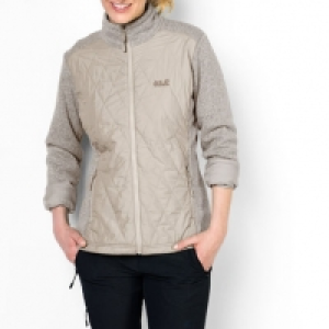 Jack Wolfskin Damen Fleece-Hybridjacke Caribou Crossing Track