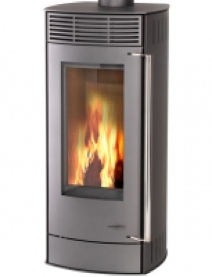 Kaminofen Neuwerk, Stahl, 6 kW, 57 cm Feuerraumhöhe