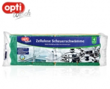 optiWisch 4 Zellulose Scheuerschwämme 1.69 €