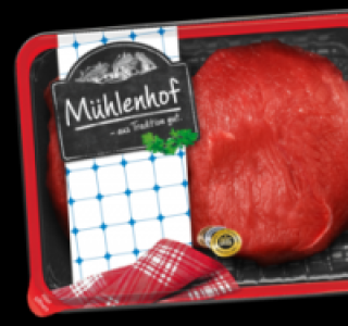 M&Uuml;HLENHOF Frische Rinder-H&uuml;ftmedaillons 1.49&nbsp;&euro;