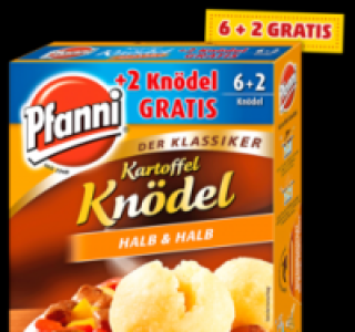 PFANNI Kartoffel Knödel 0.99 €