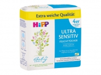 Lidl  HiPP Babysanft Feuchttücher Ultra Sensitiv 4er Vorteilspack
