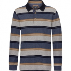 A.W. Dunmore Herren Langarm Polo-Shirt