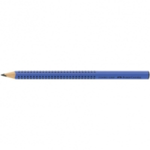 Faber Castell Bleistift Jumbo Grip, B, blau