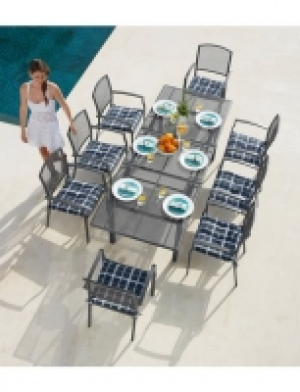 Gartenmöbelset Toulouse, 17-tlg., 8 Stapelsessel, Tisch 180-240 cm, St 399.99 €