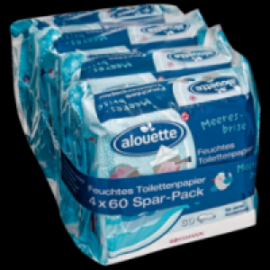 Alouette feuchtes Kindertoilettenpapier Spar-Pack