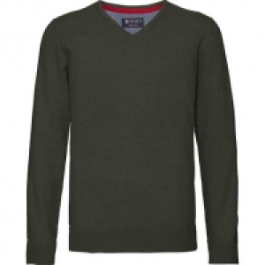 Peckott Herren Pullover mit V-Ausschnitt