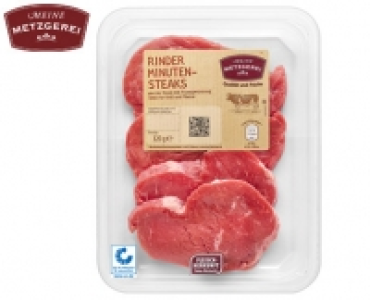 Aldi Süd  MEINE METZGEREI Rinder-Minutensteaks