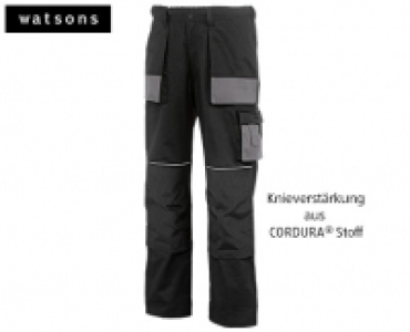 Aldi Süd  watsons Arbeitshose mit CORDURA® Stoff