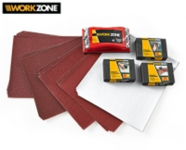 WORKZONE®Handschleif-Set, 24-teilig