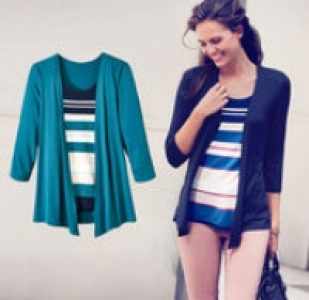 Damen-Shirt im 2-in-1-Look 9.99 €