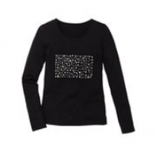 Damen-Shirt mit Schmucksteinchen 7.99 €