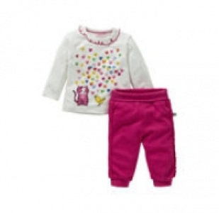 Baby-Mädchen-Set mit Rüschen, 2-teilig 7.99 €