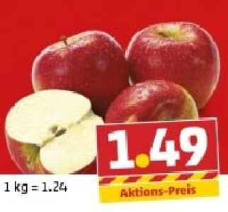 Rote Tafeläpfel 1.49 €
