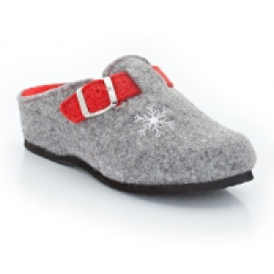 Hush Puppies Damen Filz-Pantoffel Schneeflocke