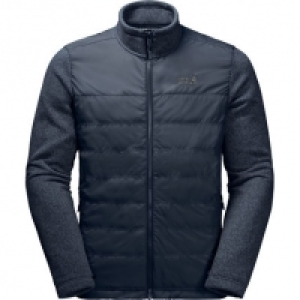 Jack Wolfskin Herren Fleece-Hybridjacke Caribou Crossing Track, dunkel 79.99&nbsp;&euro;