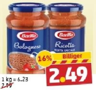BARILLA So&szlig;e Bolognese oder Ricotta