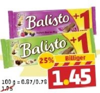 BALISTO M&uuml;sli-Riegel