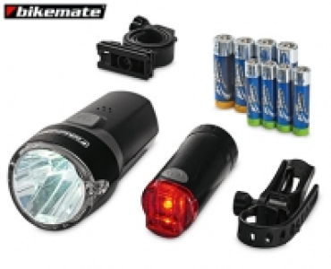 bikemate&reg;LED-Fahrradleuchten-Set