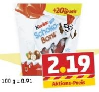 FERRERO Kinder-Schoko-Bons 2.19 €