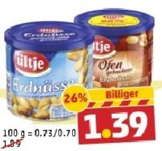 ÜLTJE Erdnüsse 1.39 €