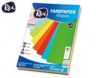 Rex&reg;Farbpapier Mixpack