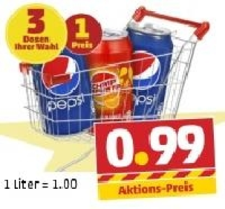 PEPSI oder SCHWIP SCHWAP 0.99 €
