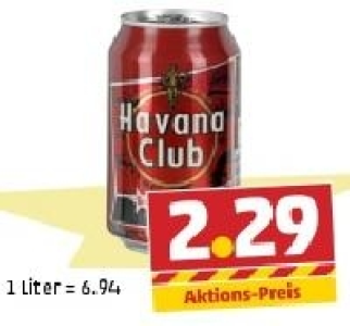 HAVANA CLUB Cola Dose