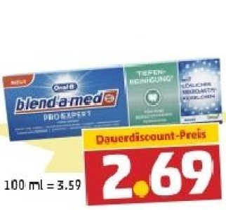 ORAL-B Blend-a-med Pro-Expert Zahncreme 2.69 €