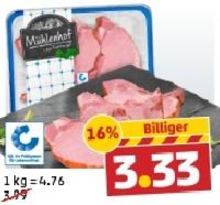 M&Uuml;HLENHOF Frische Kasseler-Koteletts 3.33&nbsp;&euro;