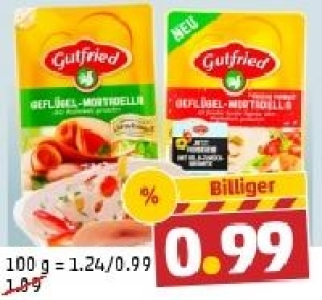 GUTFRIED Gefl&uuml;gel-Mortadella 0.99&nbsp;&euro;