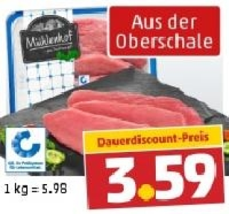 M&Uuml;HLENHOF Frische Schweine-Schnitzel 3.59&nbsp;&euro;