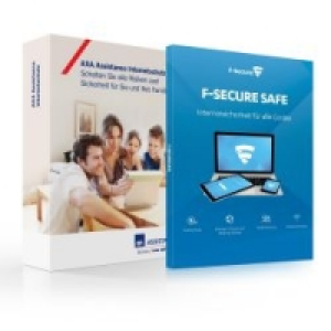 F Secure Sicherheit F-Secure plus AXA Assistance Internetschutzpaket 1Jahr / 5 Geräte, Liz