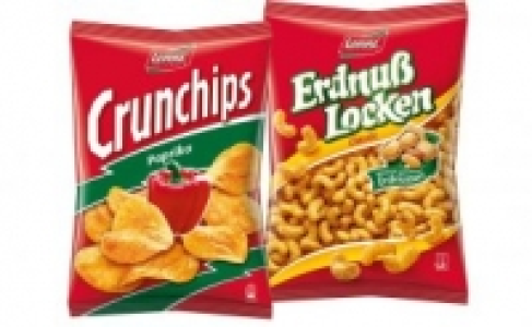 Lorenz Erdnuß Locken oder Crunchips 0.85 €