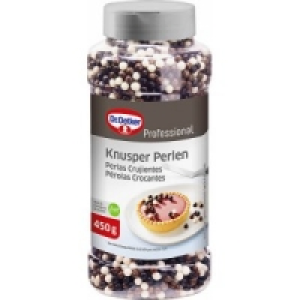 Dr. Oetker Professional Knusper Perlen/Schoko Zebra R&ouml;llchen 9.99&nbsp;&euro;