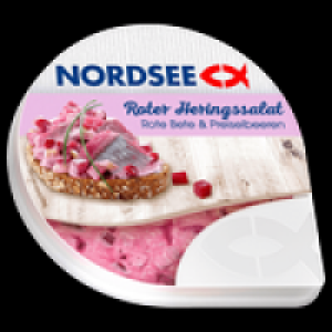 Nordsee Roter Heringssalat oder Dill Heringshappen