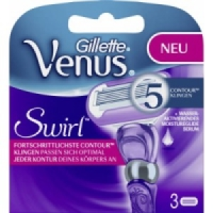 Gillette Venus Swirl Rasierer / 3er Venus Swirl Klingen