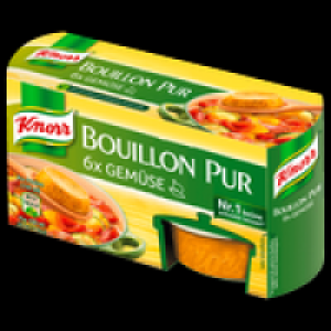 Knorr Bouillon Pur ausreichend f&uuml;r 3 Liter oder Sauce Pur 4 x 28 g,