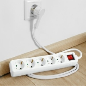 5-fach Steckdosenleiste 3.99&nbsp;&euro;