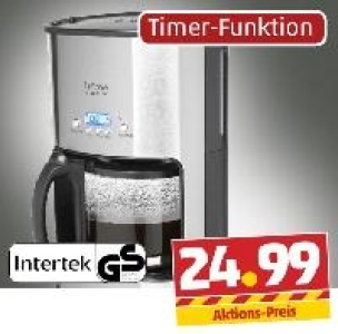 HOME ELECTRIC Edelstahl-Kaffeemaschine