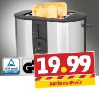 HOME ELECTRIC Edelstahl-Toaster