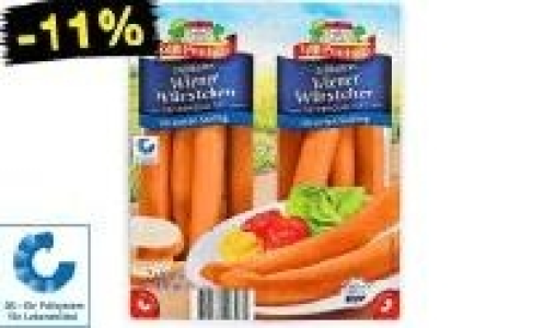Delikatess Wiener Würstchen 2.29 €