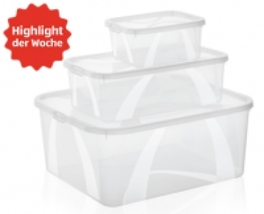 EASY HOME&reg;Klarsichtboxen-Set, 8-teilig