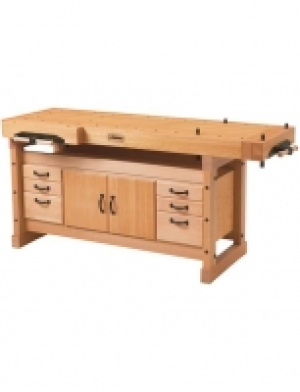 Hagebau  Hobelbank Elite 2000 + Schrank, (L/B/H): ca. 194,5/74/90 cm