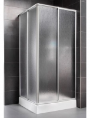 Eckdusche Easy, Verstellbereich von 73 bis 88 cm