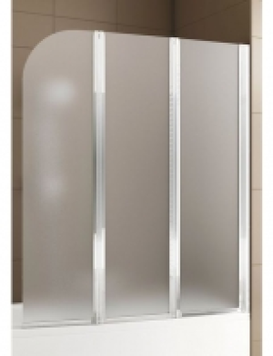 Badewannenaufsatz Mit Milchglas, 121,5 x 140 cm
