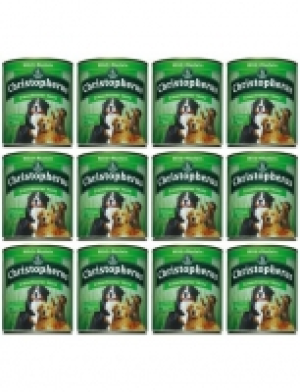 Hagebau  Hundenassfutter Erwachsener Hund Wild+Nudeln, 12 Dosen á 400 g oder 12