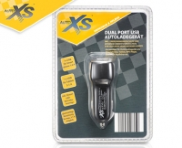 AUTO XS® Dual-Port-USB-Autoladegerät 4.99 €