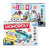 Aldi Nord Hasbro Hasbro Monopoly / Das Spiel des Lebens